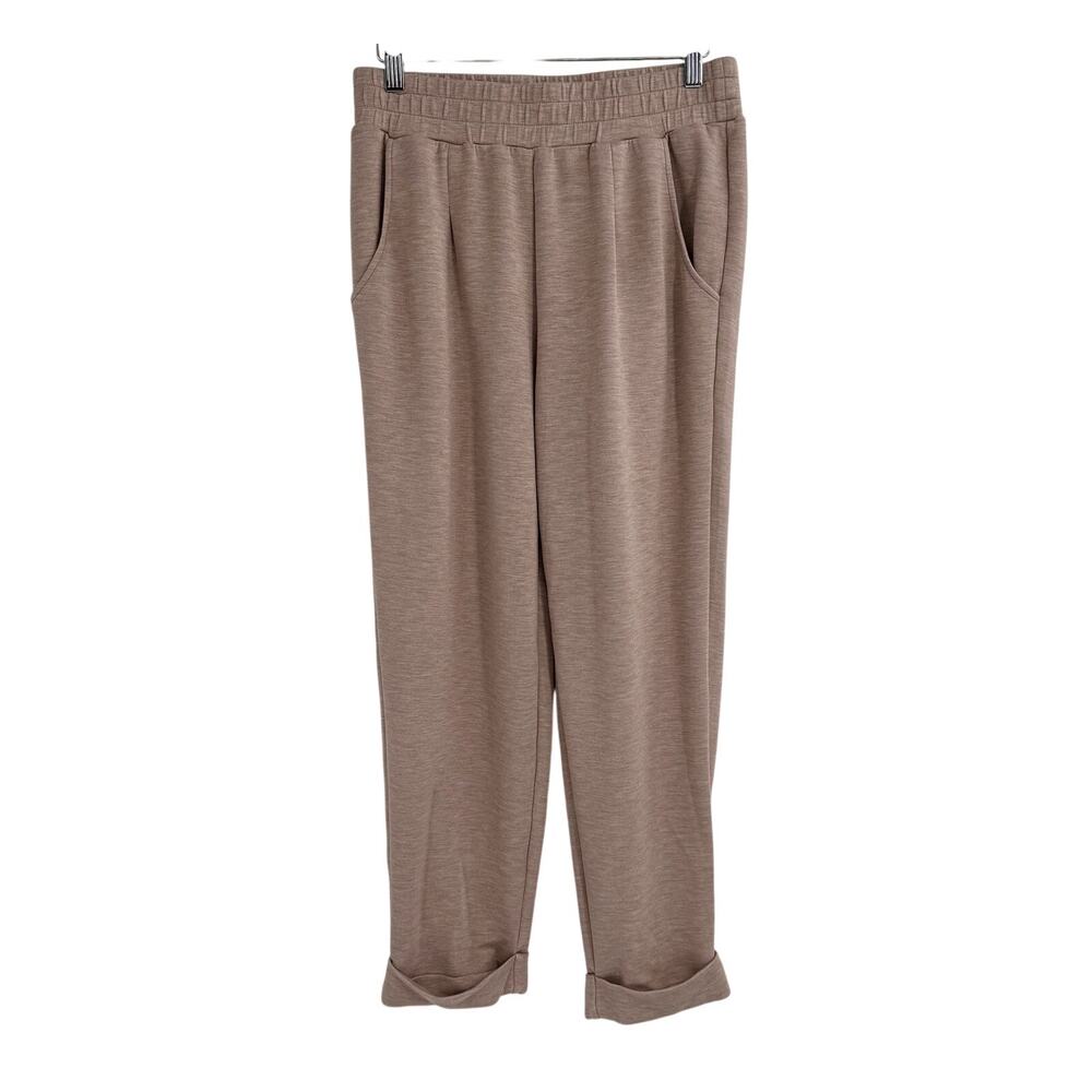 Varley The Rolled Cuff Pant Doublesoft Pants Drawstring Pockets SO SOFT Size S